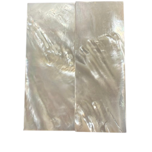 White Mother of Pearl Pair 3 1/4 x 1 1/4 x .150 Grade B #29
