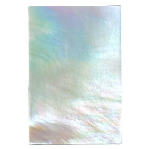 White Mother of Pearl Piece 1 1/2 x 1 x .125 Presentation Grade #12