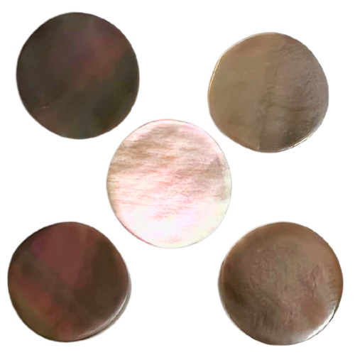Blacklip Mother of Pearl Pre-Cut Inlay Circles 3/8"