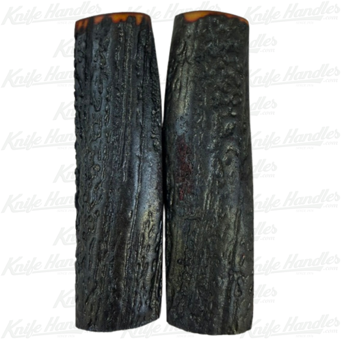 Premium Amber Red Stag Slabs 4 1/2 x 1 1/2 - 1 1/4 Grade 1 AR#24