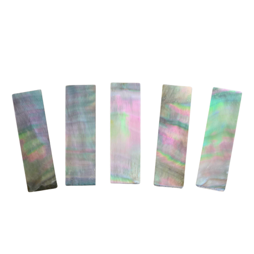 Blacklip Mother of Pearl Slabs 1 11/16 x 1/2 x .060+ (Stock)