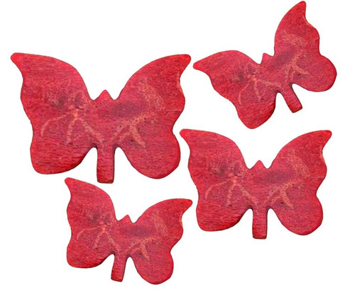 Apple Coral Pre-Cut Inlays-Butterfly-1 x 1 1/4 x .080 +/-