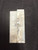 White Mother of Pearl Pair 3 3/8 X 3/4 X .065 Presentation Grade #4