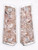 1911 White & Pink Pearl Mosaic Pistol Gun Grips