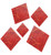 Apple Coral Pre-Cut Inlays-Diamond-1 x 3/4 x .080