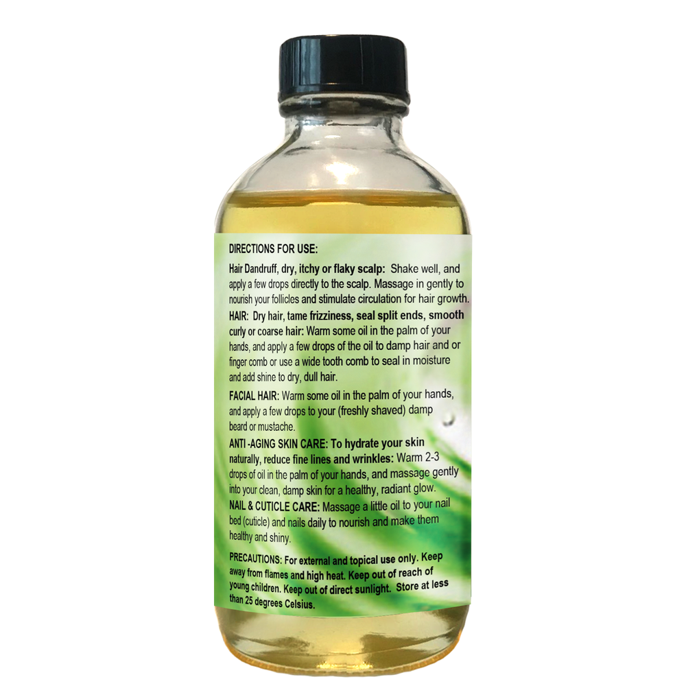 Fountain 100% Pure Organic Moroccan Argan Oil 5oz - how to use