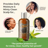 Fountain Jamaican Black Castor Oil Hair Food provides daily moisture, protection and minty clean scalp.