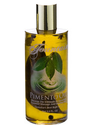 Fountain Pimento Oil 3.5 Oz - Pimento Oil is a powerful, organic, plant derived herbal pain remedy oil that is traditional to Jamaica. Pimento oils beneficial ingredient is eugenol, a natural analgesic that effectively numbs pain within minutes.