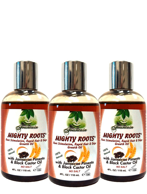 Fountain Mighty Roots With Jamaican Pimento Oil And Black Castor