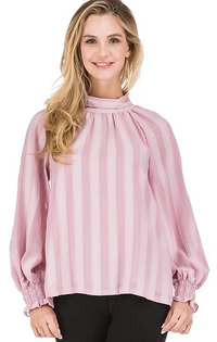 Gathers Neck Top Solid Gathers Neck Top Solid