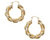 Atticus Large Twisted Hoops