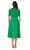 Harriett Dress in Kelly Green