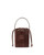Laith Wide Woven Top Handle - Espresso