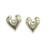 Small Mercy Studs - Brushed Gold