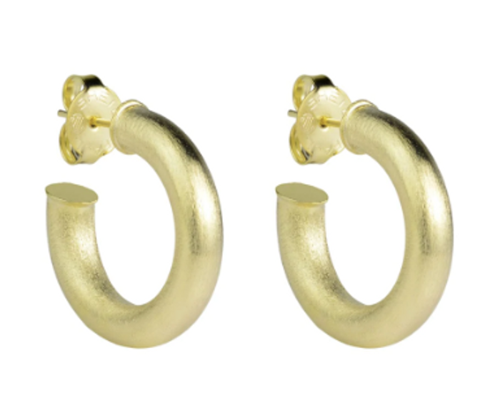 Petite Thin Small Chantal Hoops