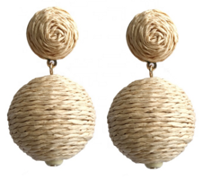 Double Rattan Poms