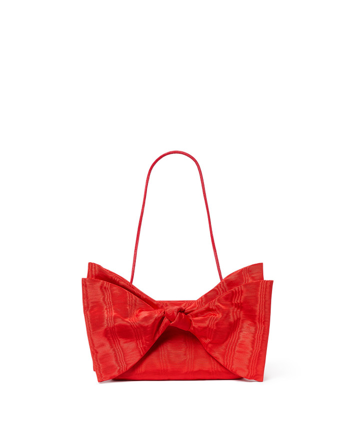 Valerie Bow Clutch - Red