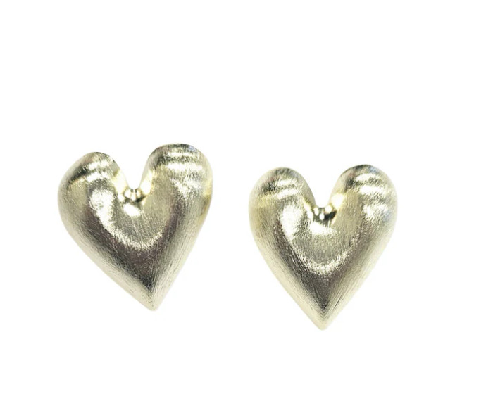 Small Mercy Studs - Brushed Gold