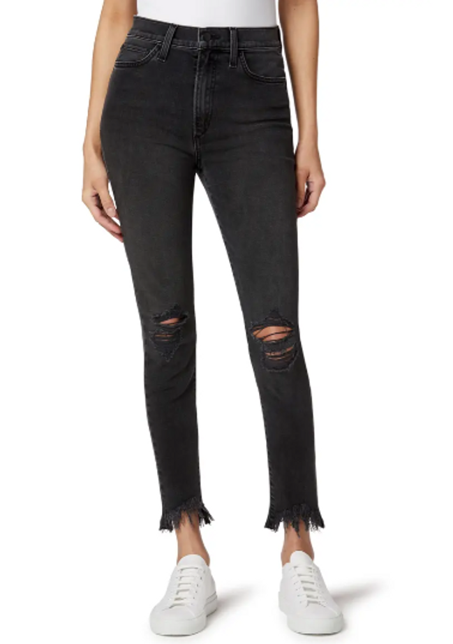 The Bella Ankle with Fray Hem The Bella Ankle with Fray Hem