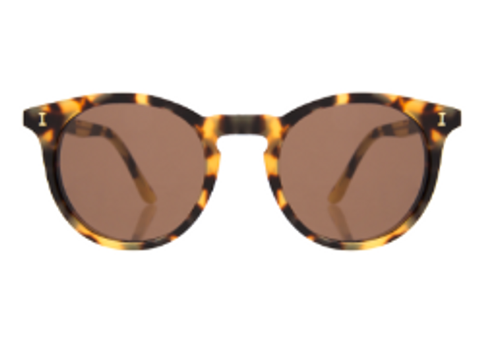Sterling in Tortoise with Brown Flat Lenses