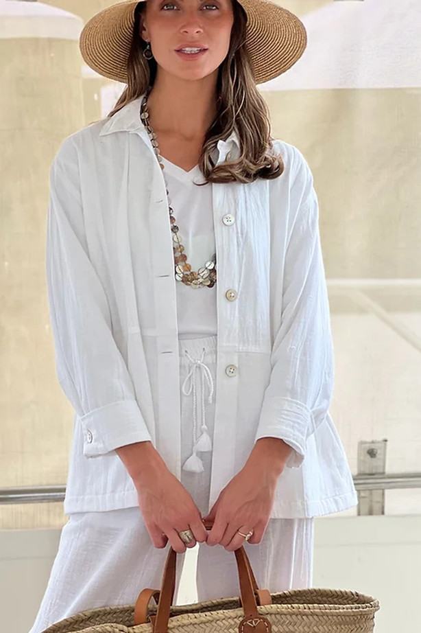 Savanah Jacket - White
