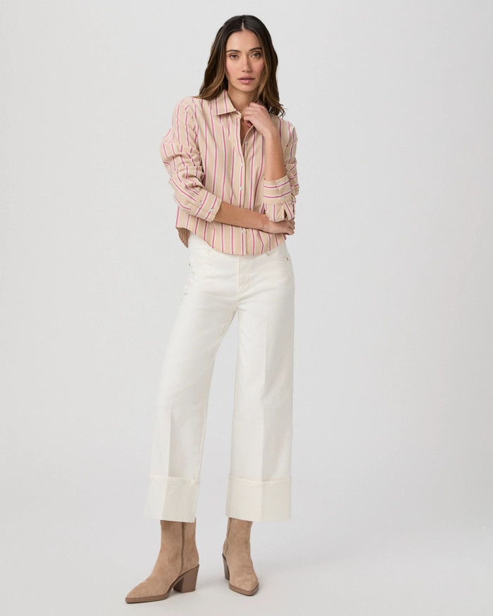 Sasha Ankle with Wide Cuff - Tonal Ecru Sasha Ankle with Wide Cuff - Tonal Ecru