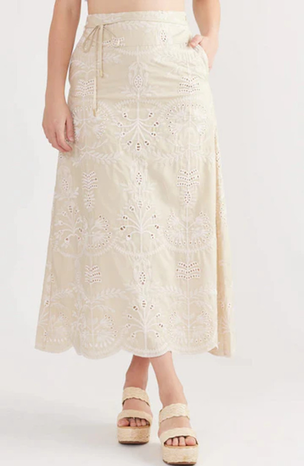 Neva Skirt - Cobblestone