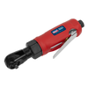 Compact Air Ratchet Wrench 1/4"Sq Drive SEALEY