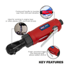 Compact Air Ratchet Wrench 1/4"Sq Drive SEALEY