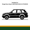 Performance brake kit drilled grooved discs EBC pads Discovery 4 Range Rover Sport D4PERFKIT
