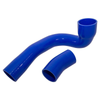 Britpart Silicone Turbo Intercooler Hose Kit - 2 Piece - DA4699 for Freelander 2 TD4, blue silicone intercooler hoses for engine cooling system.