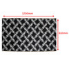 DYNAMAT  Xtreme Soundproofing Sheet - Cut To Size, black sheet with white logo pattern for noise reduction and sound insulation.