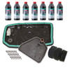 Automatic gearbox easy change service kit with wiring sleeve and Liqui Moly ATF for Range Rover Sport L320