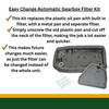 Automatic gearbox easy change service kit with wiring sleeve and Liqui Moly ATF for Range Rover L322