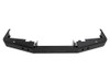 Britpart Heavy-Duty Steel Front Winch Bumper for Discovery 2, black steel front bumper with mounting brackets for winch installation.