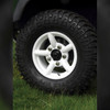 Defender & Discovery 1 & Range Rover Classic 16" x 7" Wheel White Zu Rim - DA2434