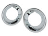 Chrome Fog Lamp Surround Bezels for Discovery 3 from JGS4x4