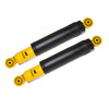 Old Man Emu OME Old Man Emu Nitrocharger Sport Rear Shocks for Discovery 2, pair of yellow and black shock absorbers.