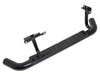 Terrafirma Black Fire & Ice Style Side Steps - LR008379B for Defender 90, black metal side step with rubber textured surface and mounting brackets. Terrafirma Black Fire & Ice Style Side Steps - LR008379B for Defender 90, black metal side step with rubber textured surface and mounting brackets.