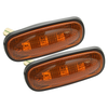 Britpart LED Front Side Repeater for Defender - DA8532, orange indicator lights for vehicle side signaling.