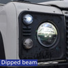 Defender & Series & Range Rover Classic ECE LED Right Hand Drive Headlamp Pair Truck-Lite - DA6280K