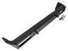 Britpart Heavy-Duty 4mm Steel Rear Bumper for Discovery 2, black, sturdy off-road vehicle bumper with mounting hardware.