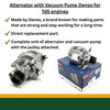 Denso Alternator With Vacuum Pump DENSO for Discovery 2 Td5, automotive alternator and vacuum pump unit for vehicle engine supplement.