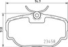 Discovery 2/Range Rover P38 Rear Brake Pad Set | Mintex MDB2470 - SFP500130