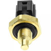 Direct Replacement OEM Oil Temperature Sensor for Discovery 3, Discovery 4, Range Rover Sport, and Range Rover L322, automotive part with brass and black plastic components for engine oil temperature monitoring.