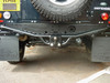 Defender 90 Td5 NAS Style Rear Tow Step Black Terrafirma from JGS4x4