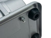 BRITPARTXS Portable 12 V Double-Pump Air Compressor for 4x4 Use | DA2392XS, close-up of the compressor's metallic body, black rubber nozzle, and air valve.