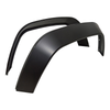 Britpart Rear 30mm Wider Wheel Arch Pair for Defender, black wheel arch extensions for off-road vehicle customization.