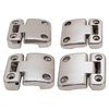 Defender Stainless Steel Second Row Door Hinge Kit from JGS4x4