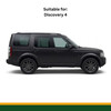 Wheel Spacers 30mm Black Alloy TERRAFIRMA for Discovery 4 from JGS4x4